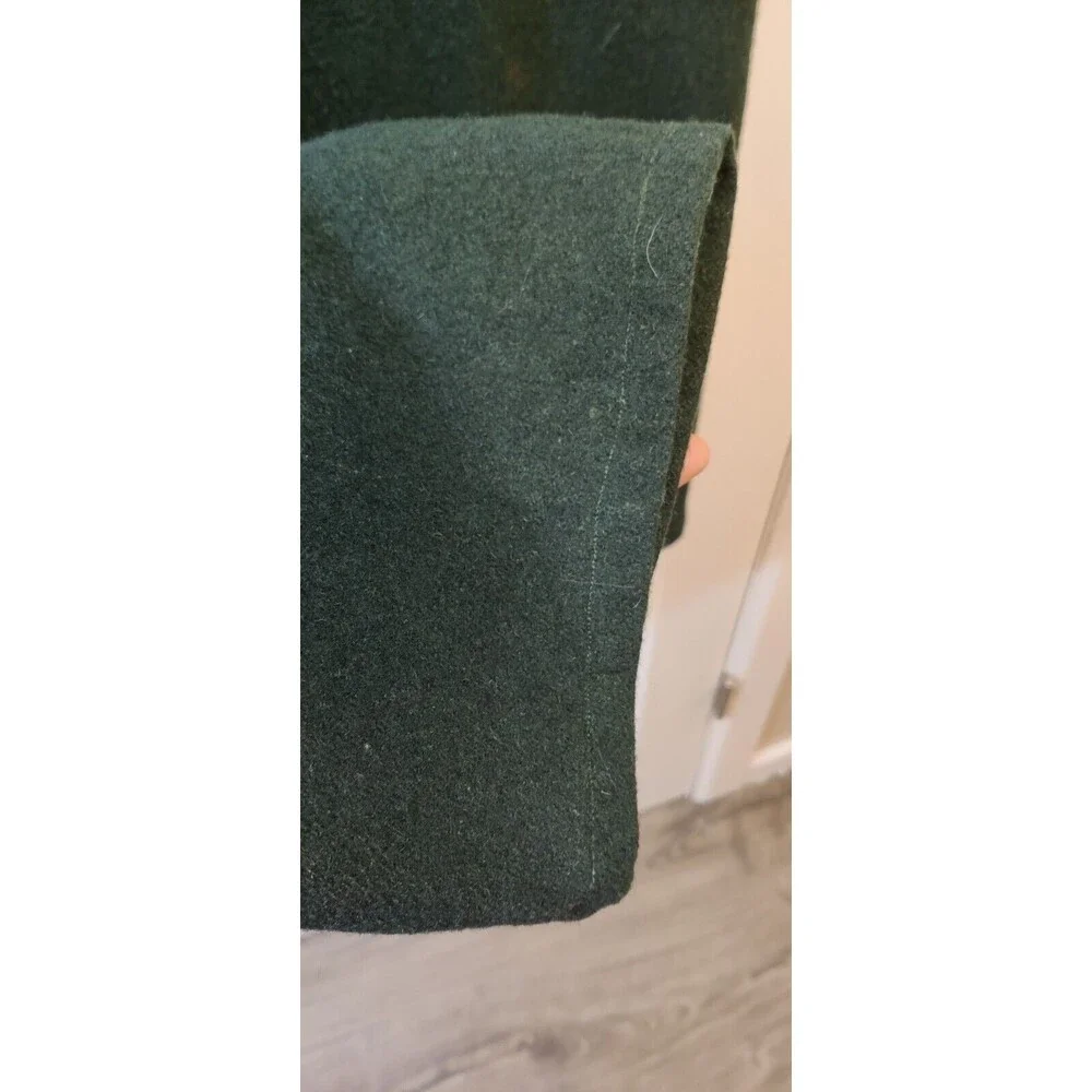 VTG Codet Heavy Wool Hunting Pants Green 44x27 Warm Winter Workwear Canada